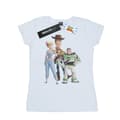 Miniatyrbild 1 av 3: Disney Dam/Tjej Toy Story 4 Woody Buzz och Bo Peep T-shirt i bomull