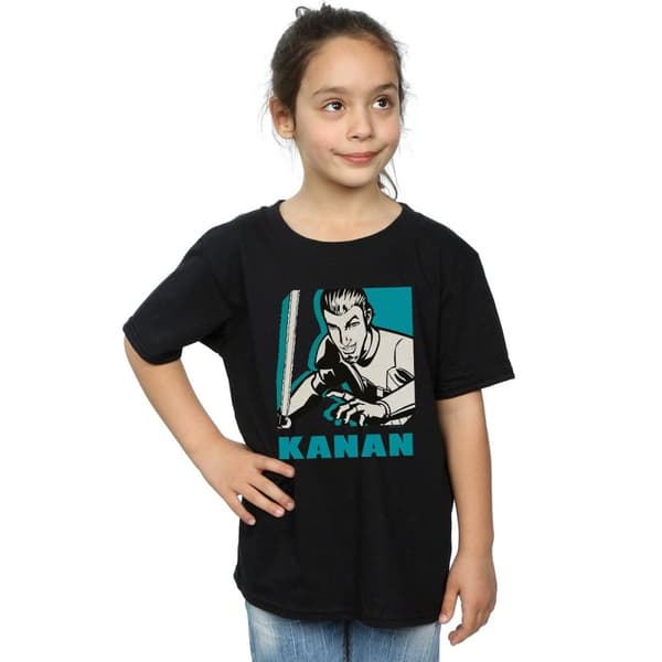 Star Wars Girls Rebels Kanan Cotton T-Shirt
