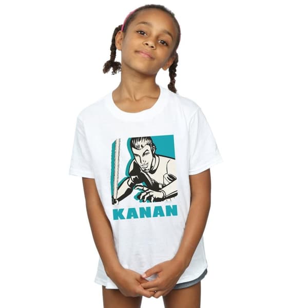 Star Wars Girls Rebels Kanan Cotton T-Shirt