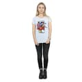 Miniatyrbild 4 av 5: Marvel T-shirt i bomull med seriefigurer - dam/dam