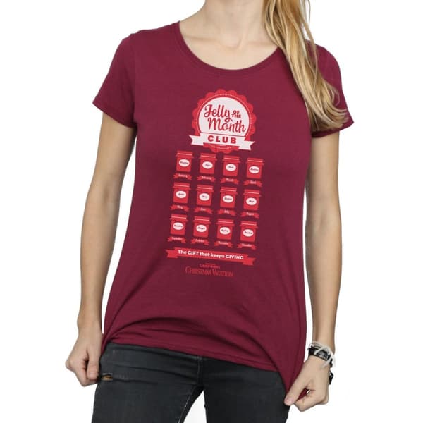 National Lampoon´s Christmas Vacation Jelly Club - T-shirt i bomull för damer/damer