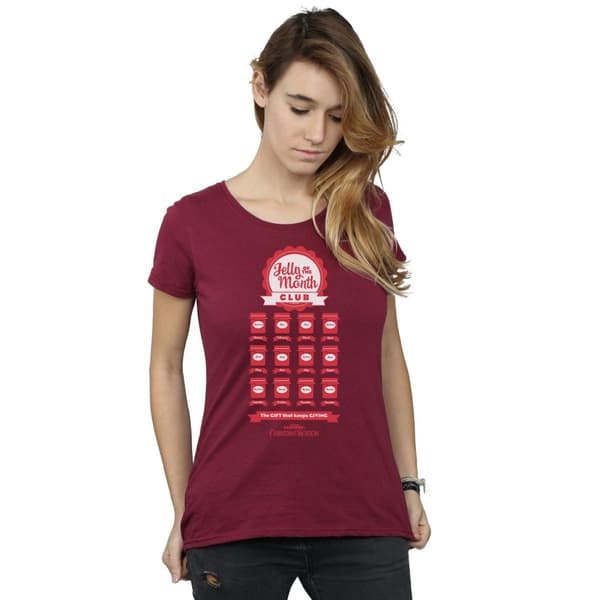 National Lampoon´s Christmas Vacation Jelly Club - T-shirt i bomull för damer/damer