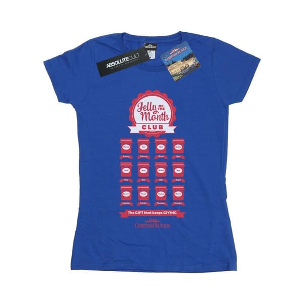 National Lampoon´s Christmas Vacation Jelly Club - T-shirt i bomull för damer/damer