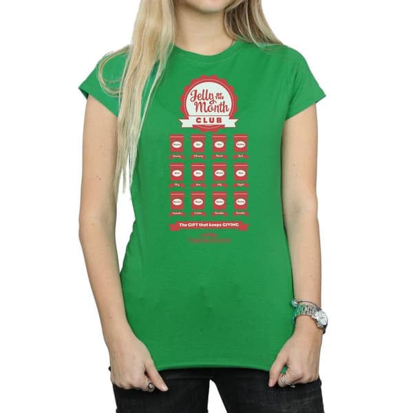 National Lampoon´s Christmas Vacation Jelly Club - T-shirt i bomull för damer/damer