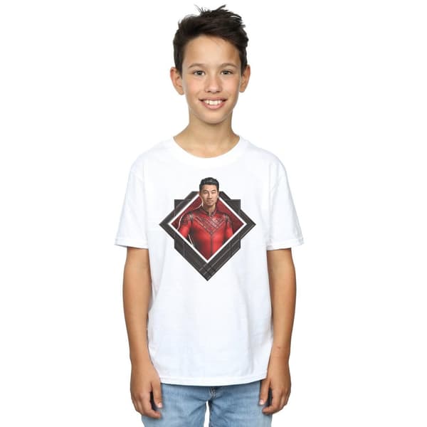 Marvel Boys Shang-Chi And The Legend Of The Ten Rings Photo Crest T-Shirt