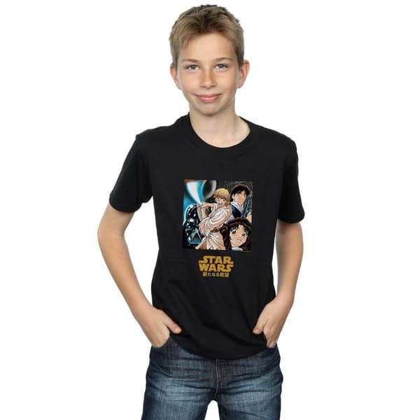 Star Wars Boys Anime Poster T-Shirt