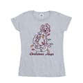 Miniatyrbild 1 av 3: Disney Dam/Tjej Lady And The Tramp Christmas Hugs T-shirt i bomull