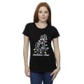 Miniatyrbild 2 av 3: Disney Dam/Tjej Lady And The Tramp Christmas Hugs T-shirt i bomull