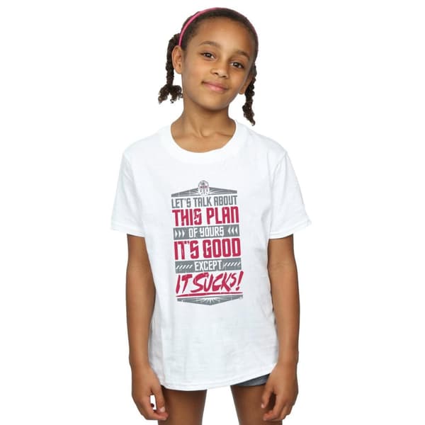 Marvel Girls Avengers Infinity War It Sucks Cotton T-Shirt