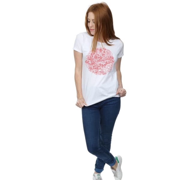 Star Wars Womens/Ladies Christmas Death Star Cotton T-Shirt