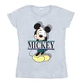 Miniatyrbilde 1 av 4: Disney Womens/Ladies Mickey Mouse Letters Cotton T-Shirt
