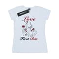 Miniatyrbillede 1 af 5: Disney Princess Womens/Ladies Snow White Love At First Bite Cotton T-Shirt