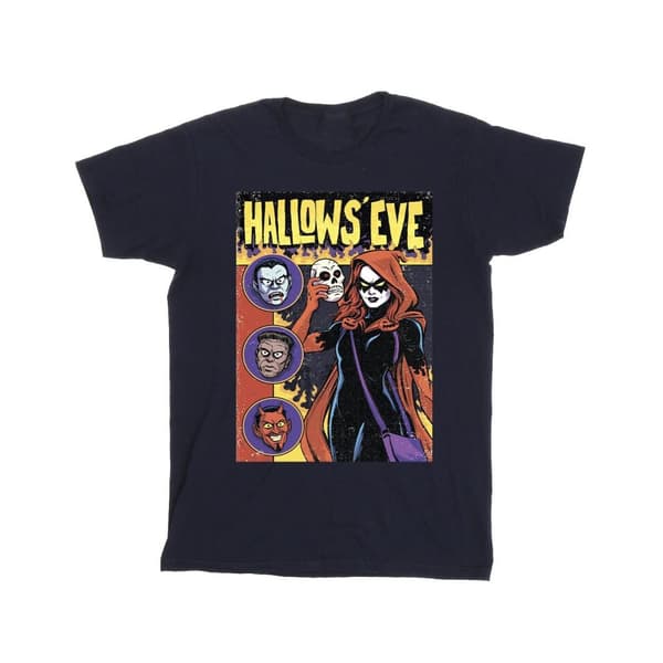 Marvel Pojkar - Hallows Eve - T-shirt med serieomslag Navy Blue 5-6 Years