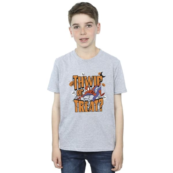 Marvel Boys Spider-Man Thwip Or Treat T-Shirt