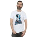 Miniatyrbillede 2 af 3: Marvel Mens Captain America Distressed T-Shirt