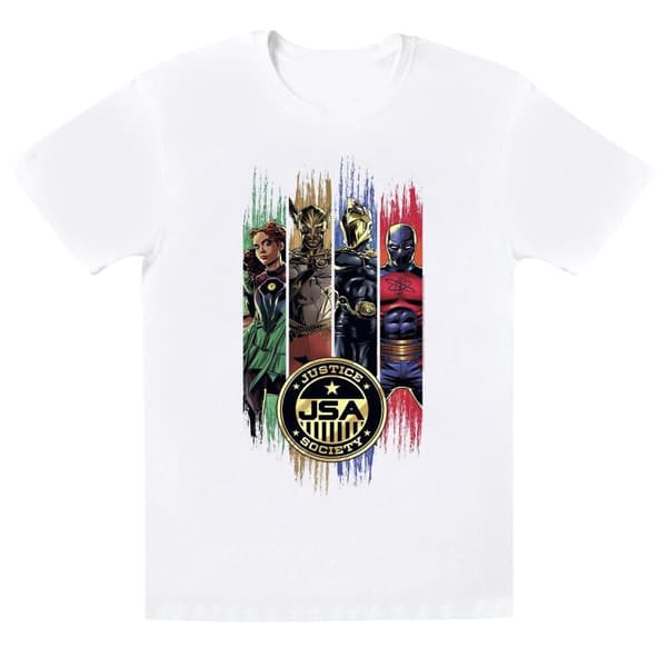 DC Comics Black Adam JSA Gold Badge - T-shirt för pojkar