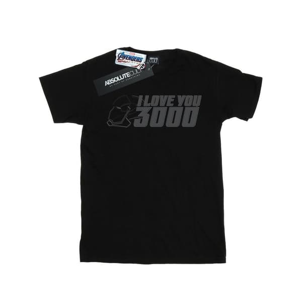 Marvel Mens Avengers Endgame I Love You 3000 hjälm t-shirt