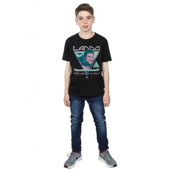 Star Wars Boys Lando Calrissian Rock Poster T-Shirt