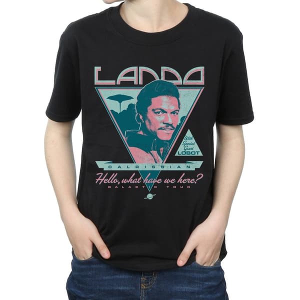 Star Wars Boys Lando Calrissian Rock Poster T-Shirt