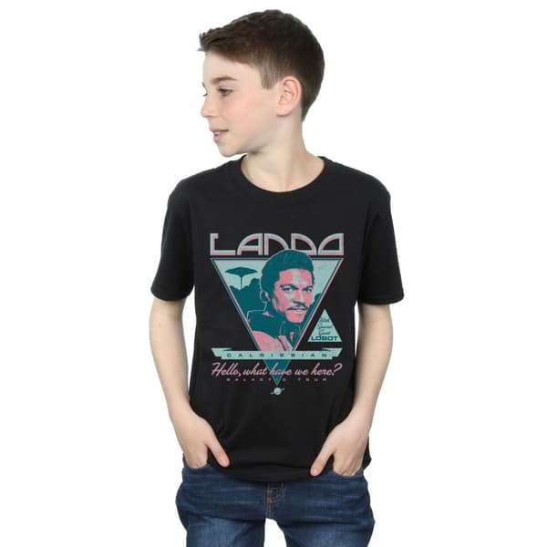 Star Wars Boys Lando Calrissian Rock Poster T-Shirt