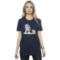 Pikkukuva 2 / 3: Star Wars Womens/Ladies The Mandalorian R2D2 And Grogu Cotton Boyfriend T-Shirt