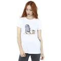 Pikkukuva 2 / 3: Star Wars Womens/Ladies The Mandalorian R2D2 And Grogu Cotton Boyfriend T-Shirt