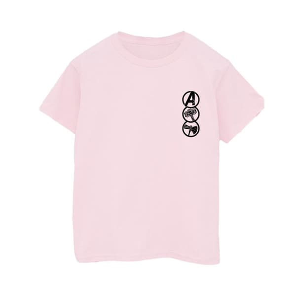 Marvel Mens Thor Love And Thunder - T-shirt med ikoner Baby Pink XL