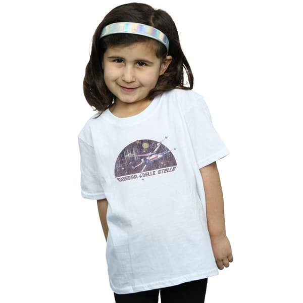 Star Wars Girls Italian Title X-Wing Cotton T-Shirt