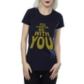 Pikkukuva 3 / 5: Star Wars Womens/Ladies May The Force Be With You Cotton T-Shirt