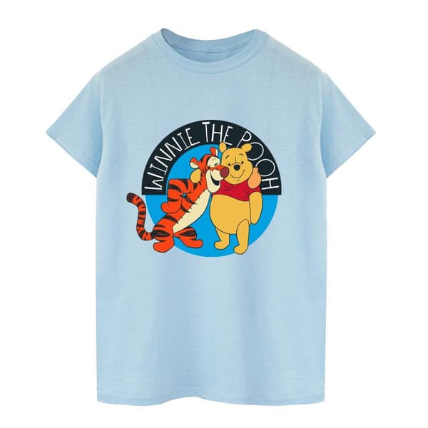 Disney Dam/kvinnor Winnie The Pooh With Tigger Boyfriend T-shirt i bomull