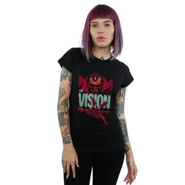 Marvel Womens/Ladies The Vision Cotton T-Shirt