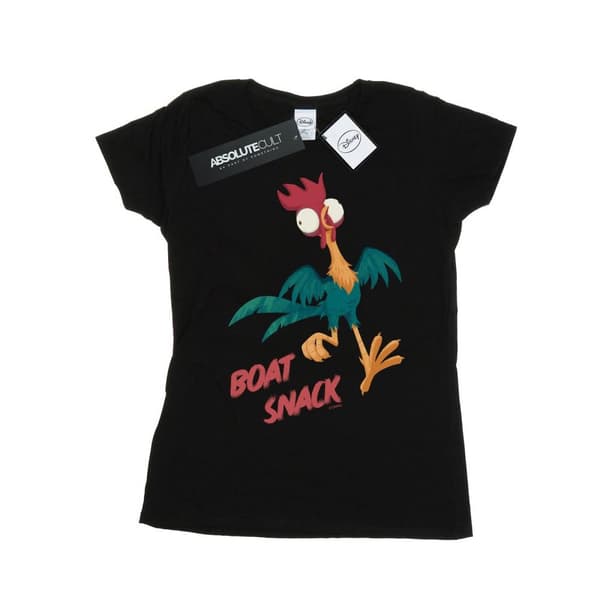 Disney Dam/Tjej Moana Boat Snack T-shirt i bomull