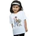 Miniatyrbild 2 av 3: Disney T-shirt i bomull för flickor Toy Story 4 Woody Buzz och Bo Peep
