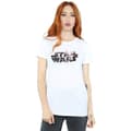 Pikkukuva 2 / 5: Star Wars Womens/Ladies The Last Jedi Spray Logo Cotton Boyfriend T-Shirt