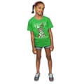Miniatyrbilde 4 av 5: Tom And Jerry Girls Christmas Fair Isle Cotton T-Shirt