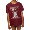 Miniatyrbilde 3 av 5: Tom And Jerry Girls Christmas Fair Isle Cotton T-Shirt
