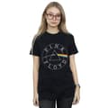 Miniatyrbillede 2 af 3: Pink Floyd Womens/Ladies Prism Circle Logo Cotton Boyfriend T-Shirt
