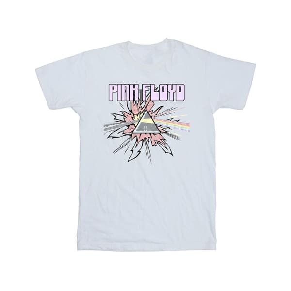 Pink Floyd Girls Pastel Triangle Cotton T-Shirt