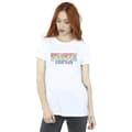 Miniatyrbillede 2 af 3: Netflix Womens/Ladies Stranger Things Rainbow Dot Logo Cotton Boyfriend T-Shirt