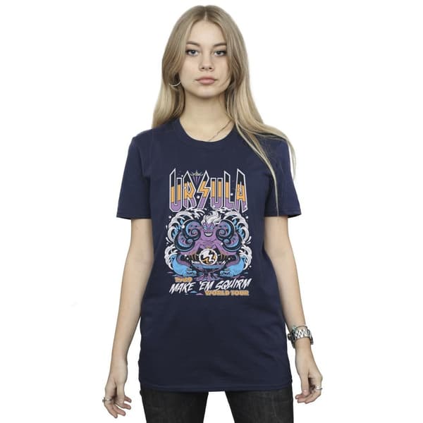 Disney Dam/Lady Villains Ursula Make Em Squirm - pojkvänströja i bomull