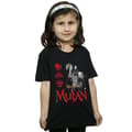 Miniatyrbild 2 av 3: Disney T-shirt i bomull för flickor - Mulan Movie Horse Pose