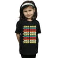 Pikkukuva 2 / 3: Star Wars Girls Retro Repeat Logo Cotton T-Shirt