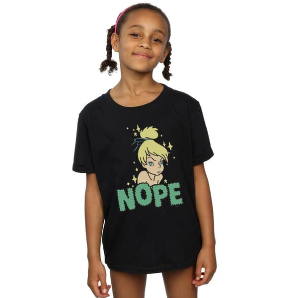 Disney T-shirt i bomull från Tinker Bell Nope för flickor