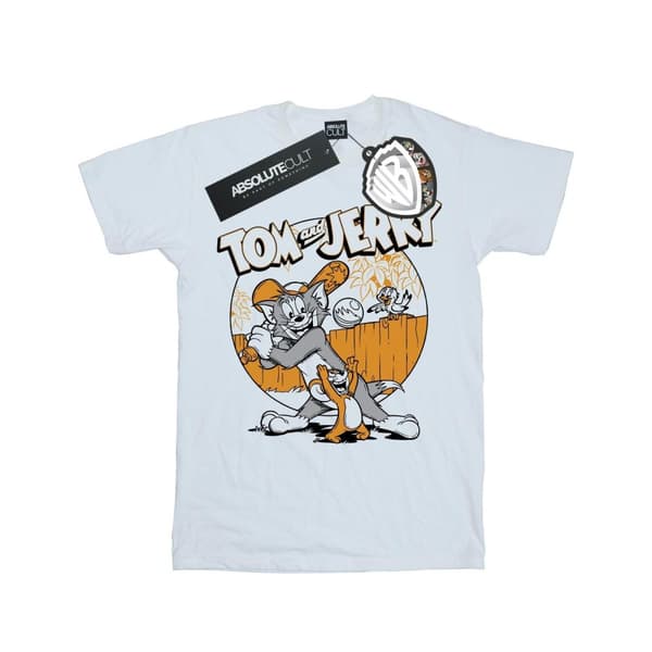 Tom And Jerry T-shirt i bomull för flickor