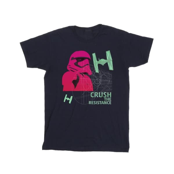 Star Wars Första ordningens stormtrooper Neon bomulls-T-shirt för flickor