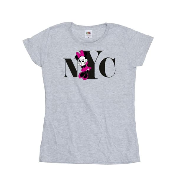 Disney Womens/Ladies Minnie Mouse NYC Cotton T-Shirt