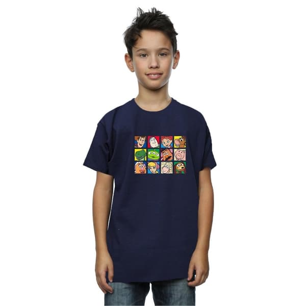 Disney Pojkar - Toy Story Character Squares T-shirt