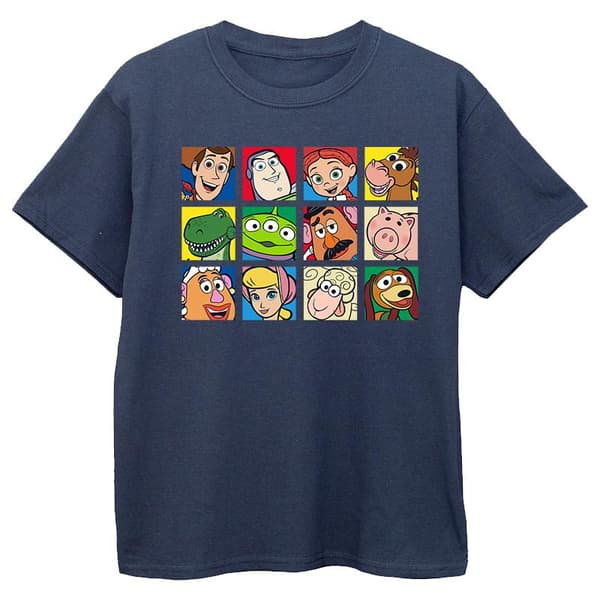 Disney Pojkar - Toy Story Character Squares T-shirt