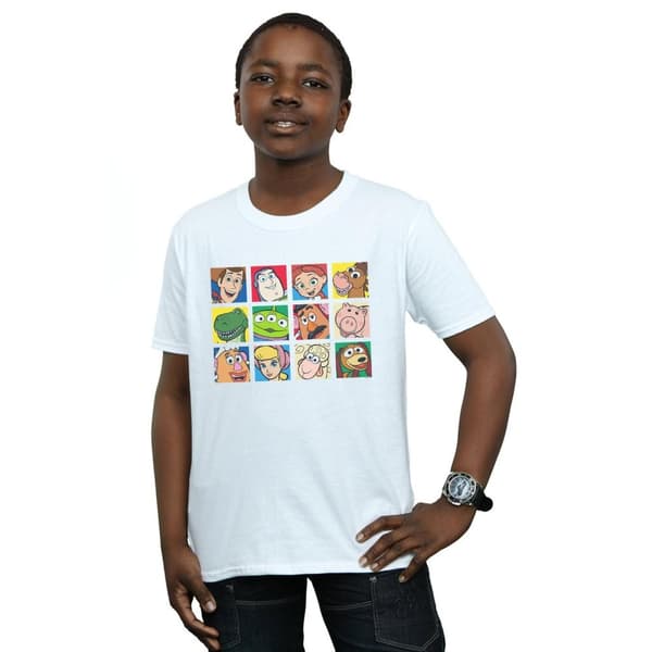 Disney Pojkar - Toy Story Character Squares T-shirt