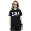 Pikkukuva 2 / 3: DC Comics Womens/Ladies The Flash STAR Labs Cotton Boyfriend T-Shirt